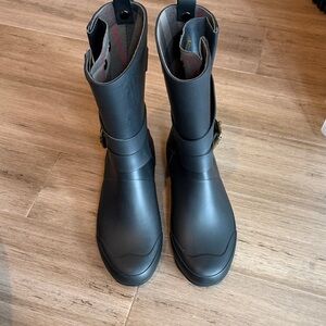 Burberry Black Winter & Rain Boots